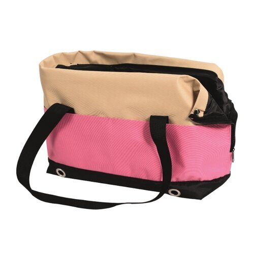 Купить Переноска-сумка SALTA 40х22х28см бежевая/розовая
Для кошек и маленьких собак вес...