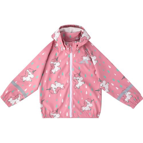 Купить Ветровка Oldos, размер 92-52, розовый
Нежная куртка-дождевик Эмма на молнии для...