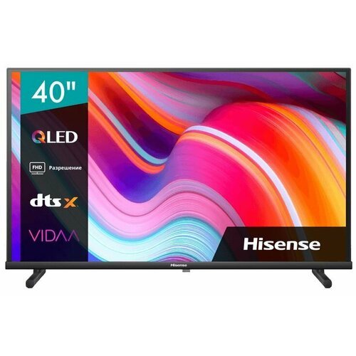 Купить Телевизор HISENSE 40A5KQ QLED 40", черный
Больше миллиарда цветов Телевизор восп...