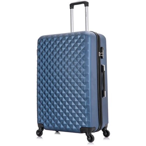 Купить Умный чемодан L'case Phatthaya, 105 л, размер L, синий
Чемодан изготовлен из выс...