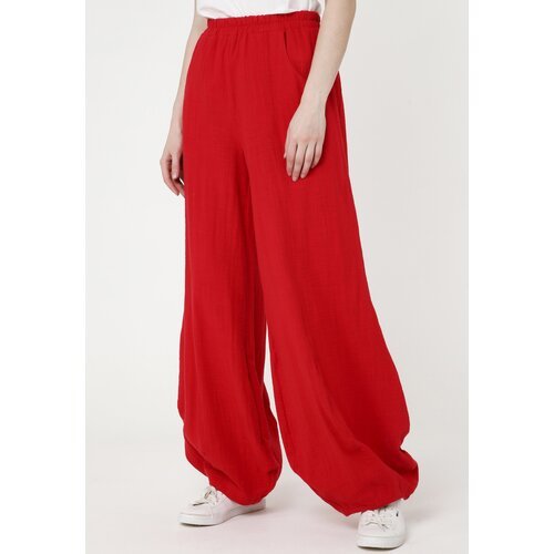 Купить Брюки шаровары Мадам Т, размер 42, красный
Женские брюки афгани "Битиз" станут в...