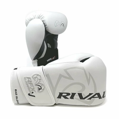 Купить Перчатки боксерские RIVAL RFX-GUERRERO-V BAG GLOVES - HDE-F, 10 унций, бело-черн...
