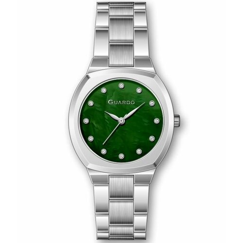 Купить Наручные часы Guardo 12725-3, зеленый, серебряный
Часы Guardo 012725-3 бренда Gu...