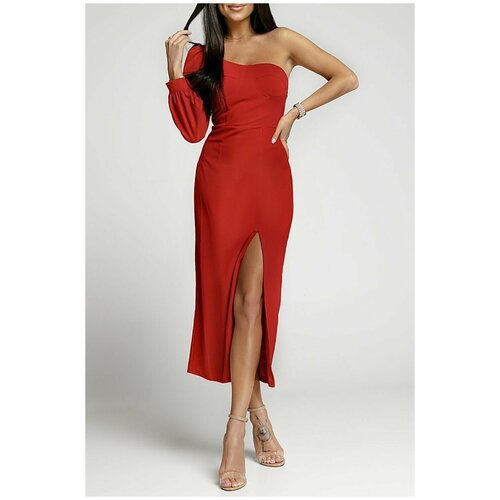 Купить Сарафан VitoRicci, размер 50, красный
Красное асимметричное платье на одно плечо...
