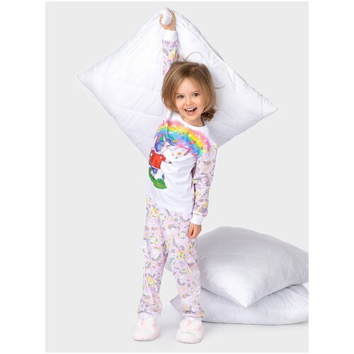 Купить Пижама MF, размер 104, белый
Детская пижама MF для девочек в ярких красках идеал...