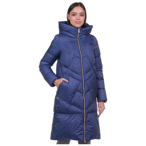 Купить Пуховик AVI, размер 46(52RU)
Утепленное пальто расширенного книзу силуэта с несъ...