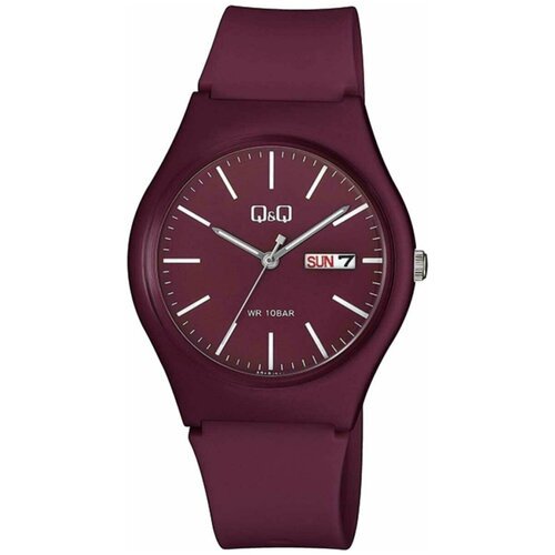 Купить Наручные часы Q&Q A212-011, красный, бордовый
Женские японские кварцевые часы в...