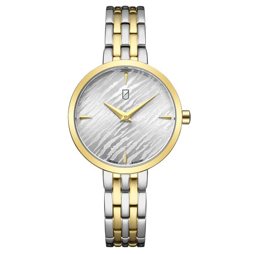 Купить Наручные часы УЧЗ 1518A4B2, золотой, серебряный
Наручные кварцевые женские часы...
