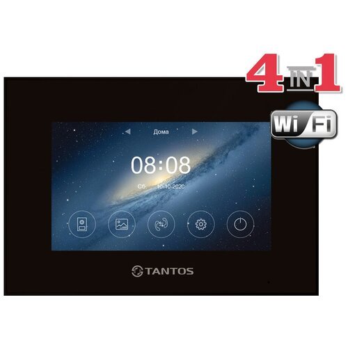 Купить Монитор видеодомофона Tantos Marilyn HD Wi-Fi IPS (black) VZ
Монитор цветного ви...