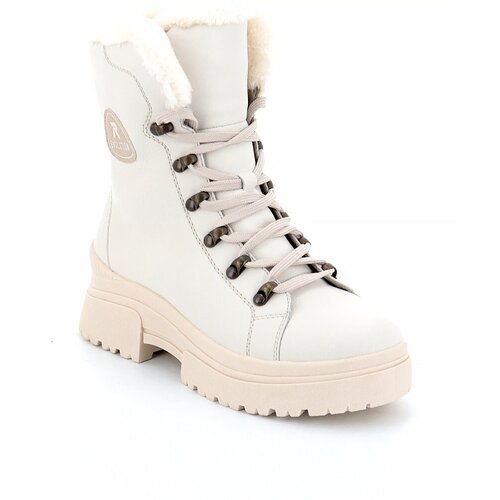 Купить Ботинки Rieker, размер 41, бежевый, белый
Ботинки женские зима Rieker - это стил...
