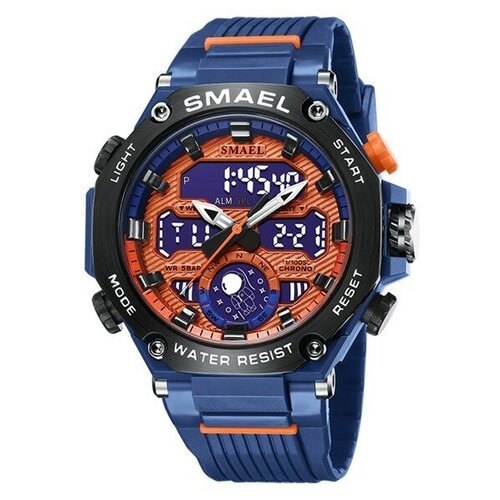 Купить Наручные часы SMAEL, синий
Мужские наручные часы, оригинальные SMAEL коллекция 8...