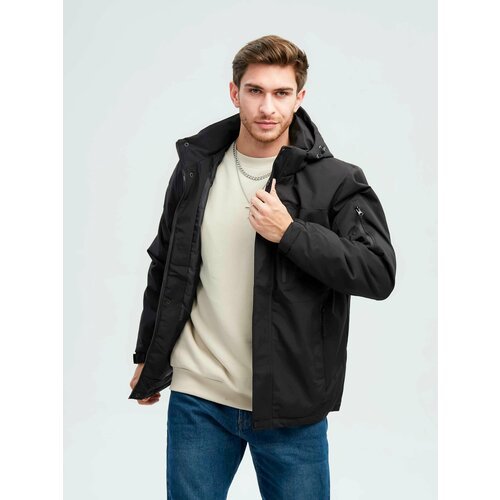 Купить Ветровка , размер 52, черный
Мужская куртка - универсальная, трендовая и одновре...