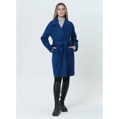 Купить Пальто КАЛЯЕВ, размер 40, синий
Стильное и теплое женское пальто с поясом - отли...