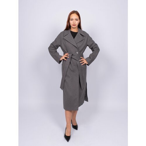 Купить Пальто , размер 46, серый
Стильное длинное женское демисезонное пальто премиум к...