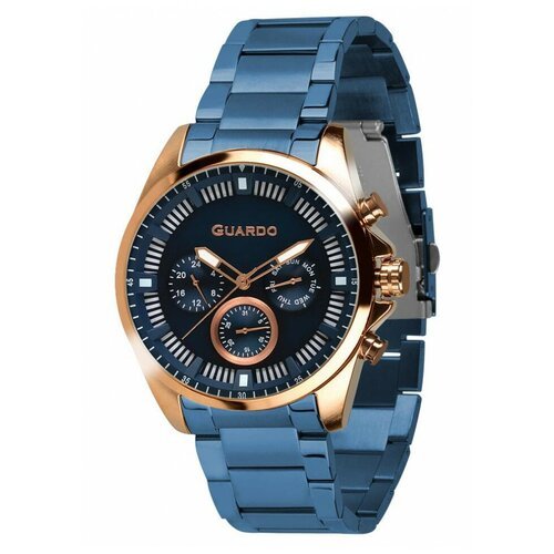 Купить Наручные часы Guardo Premium, мультиколор, золотой
Часы Guardo 011123-4 бренда G...