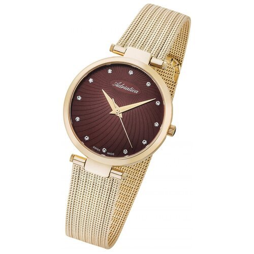 Купить Наручные часы Adriatica Ladies 73964, коричневый, желтый
Механизм: Ronda 763. Ци...