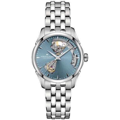 Купить Наручные часы Hamilton Jazzmaster, серебряный
Калибр - H10, украшен спиралевидны...