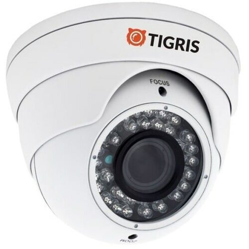 Купить Видеокамера Tigris TI-VP2M IP уличная купольная антивандальная 3.6. 1/3" Sony Ex...