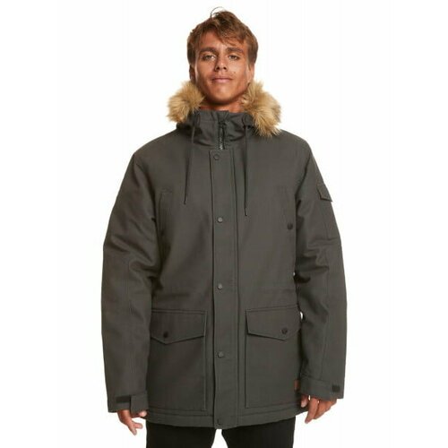 Купить Парка Quiksilver, размер S, бежевый
Водостойкая мужская куртка-парка. <br>характ...