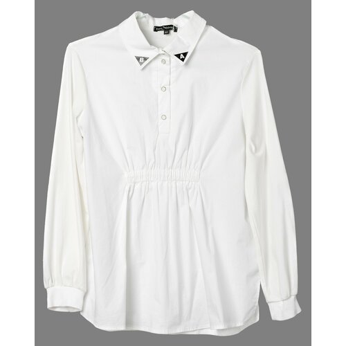 Купить Блуза Bell Bimbo, размер 152, белый
Стильная школьная белая блузка с длинным рук...