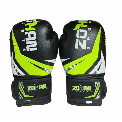 Купить Спортивные боксерские перчатки "ZOHAN" - 12oz / кожзам / черно-зеленые
Перчатки...