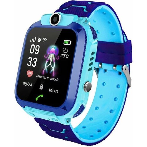 Купить Смарт часы детские наручные с сим картой голубые
Детские смарт часы с GPS (LBS)...