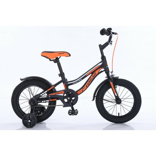 Купить Велосипед детский Lorak Junior 14 Boy Матовый Чёрный/Оранжевый
Велосипед детский...