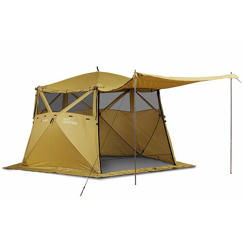 Купить Кухня-шатер HIGASHI Chum Camp Olive/ летняя, туристическая палатка
Летняя кухня-...