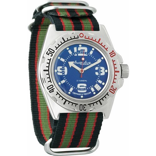 Купить Наручные часы Восток Амфибия, мультиколор
Мужские механические часы с автоподзав...