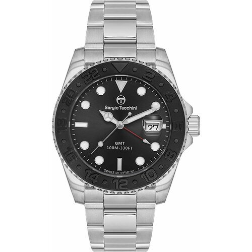 Купить Наручные часы SERGIO TACCHINI, черный, серебряный
Мужские часы. Коллекция Herite...
