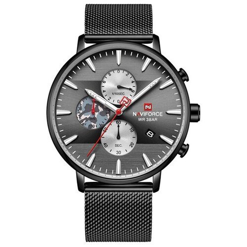 Купить Наручные часы Naviforce, черный
Naviforce NF9169 (CFB) - это модель мужских нару...