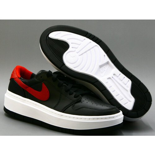 Купить Кроссовки NIKE Air Jordan 1 Elevate Low, полнота B, размер 10 US, черный, красны...