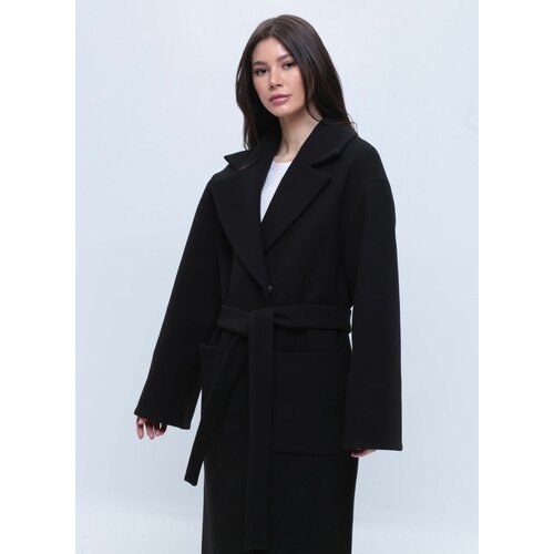 Купить Пальто КАЛЯЕВ, размер 50, черный
Красивое удлиненное свободное пальто - это мечт...