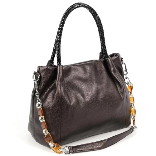 Купить Сумка Fuzi House, коричневый
Женская сумка из искусственной кожи, коричнево-брон...