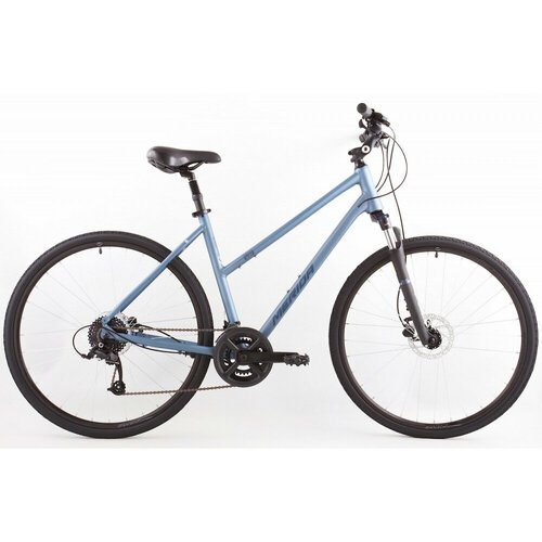 Купить Велосипед Merida Crossway 50 Lady (2023) M(51cm) MattSteelBlue/DarkBlue
Женский...
