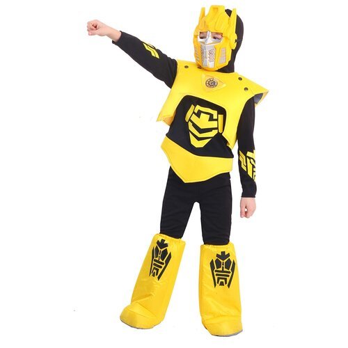 Купить Костюм пуговка, размер 110, черный/желтый
Карнавальный костюм Робот трансформер...