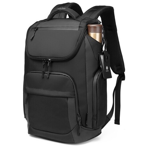 Купить Рюкзак Ozuko 9409 Black
Мужской рюкзак выполнен из износостойкой устойчивой к ца...