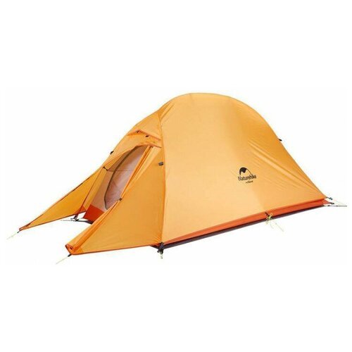 Купить Палатка сверхлегкая Naturehike Сloud up 1 NH18T010-T одноместная с ковриком, ора...