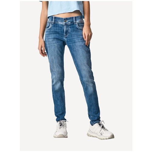Купить Джинсы зауженные Pepe Jeans, размер 34/30, синий
Джинсы женские, 82,5% хлопок, 8...
