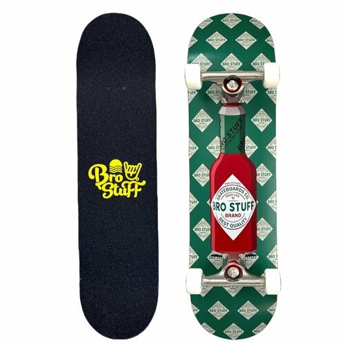 Купить Скейтборд BroStuff hot skateboard, размер 8.25x31.625
Классическая конструкция и...