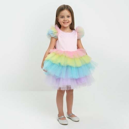 Купить Платье детское "Радуга" KAFTAN р. 36 (134-140 см) 9071673
Цвет - Розовый. Цвет -...