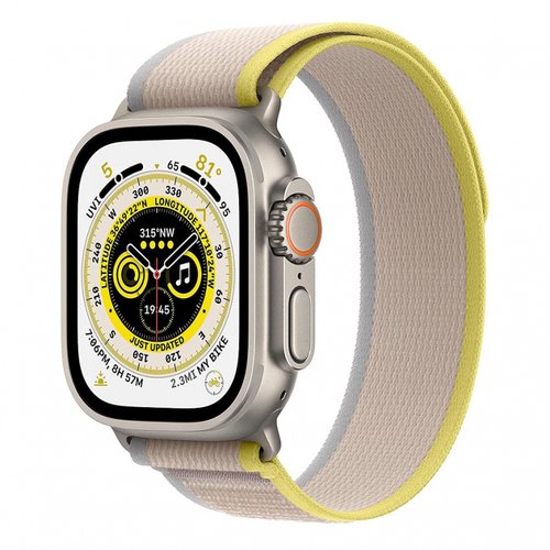 Купить Смарт-часы Apple Watch Ultra A2684 MQFU3AE/A M/L yellow/beige
По вопросам гарант...