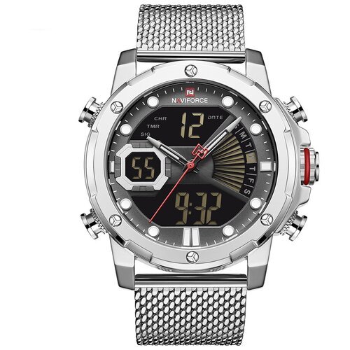 Купить Наручные часы Naviforce, серебряный
Naviforce NF9172S - часы с элегантным, но в...
