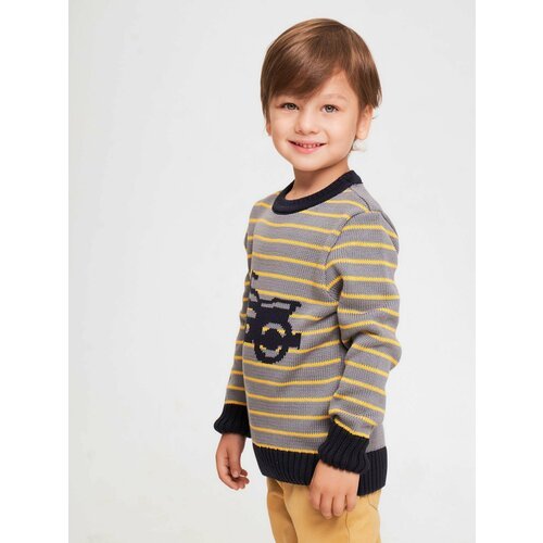 Купить Пуловер , размер 32, серый
Джемпер для мальчика - классический вариант одежды. С...