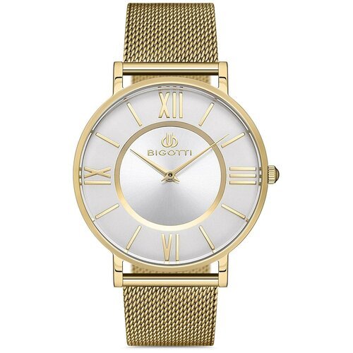 Купить Наручные часы Bigotti Milano Napoli, серебряный, белый
Мужские кварцевые часы. К...