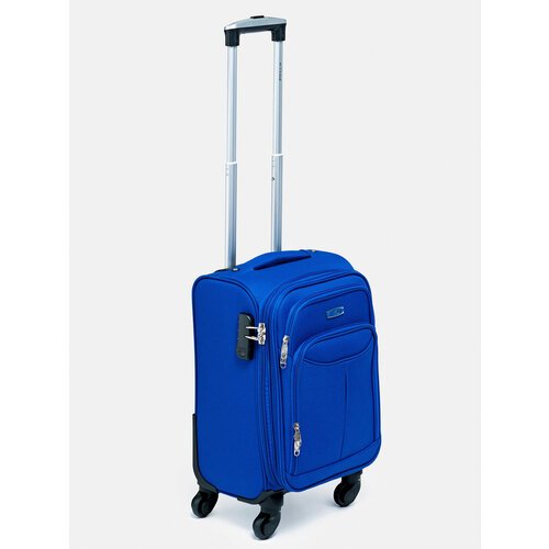 Купить Чемодан L'case, 39 л, размер S, синий
<ul><li>Линейка чемоданов Amsterdam бренда...