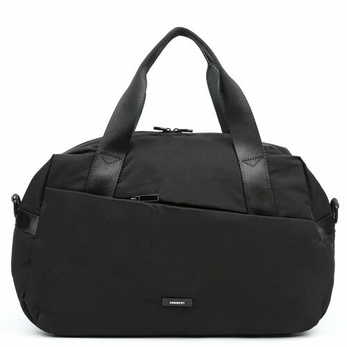 Купить Сумка FABRETTI Y8006-2, фактура гладкая, черный
Вместительная текстильная сумка...
