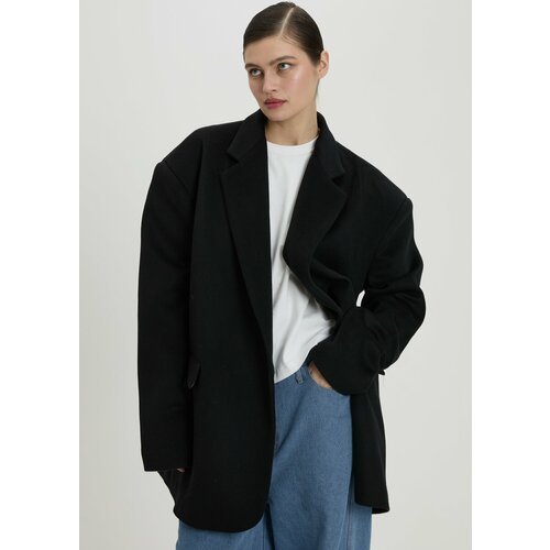 Купить Пальто Katerina Myachina, размер S, черный
Пальто-пиджак - это тренд 2024 года.<...