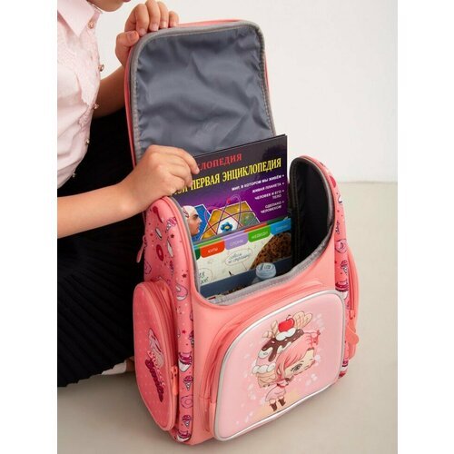 Купить Ранец школьный GnomeBag Кавай
Кавайный рюкзак для девочки с ортопедической спинк...