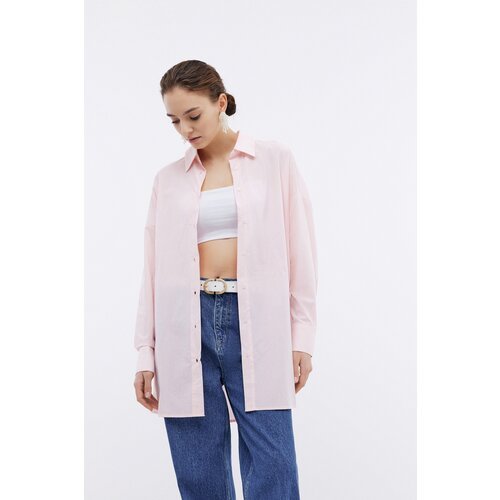 Купить Блуза Baon, B1724028, размер M, розовый
Блузка оверсайз в рубашечном стиле - мод...
